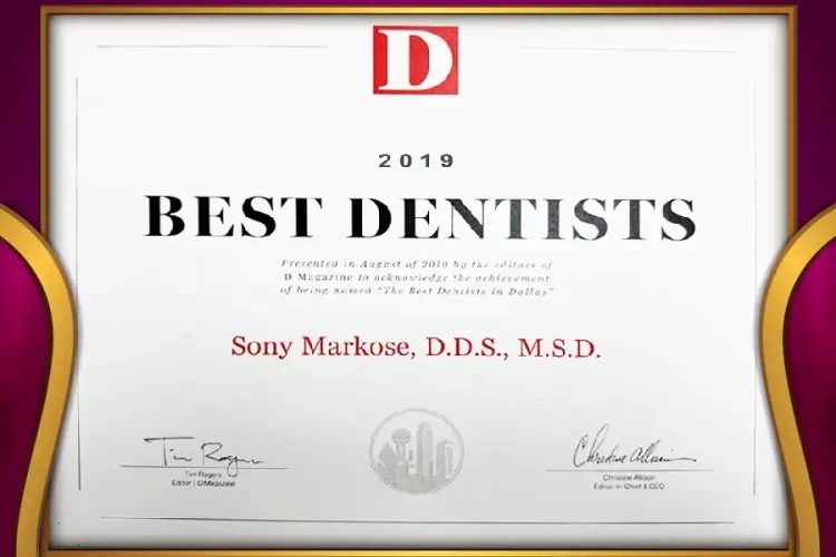 Best dentist Award winner Dentist in Carrollton