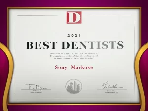 Best dentist Award winner Dentist in Carrollton