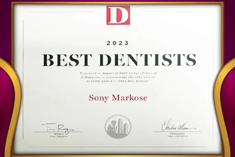 Best dentist Award winner Dentist in Carrollton